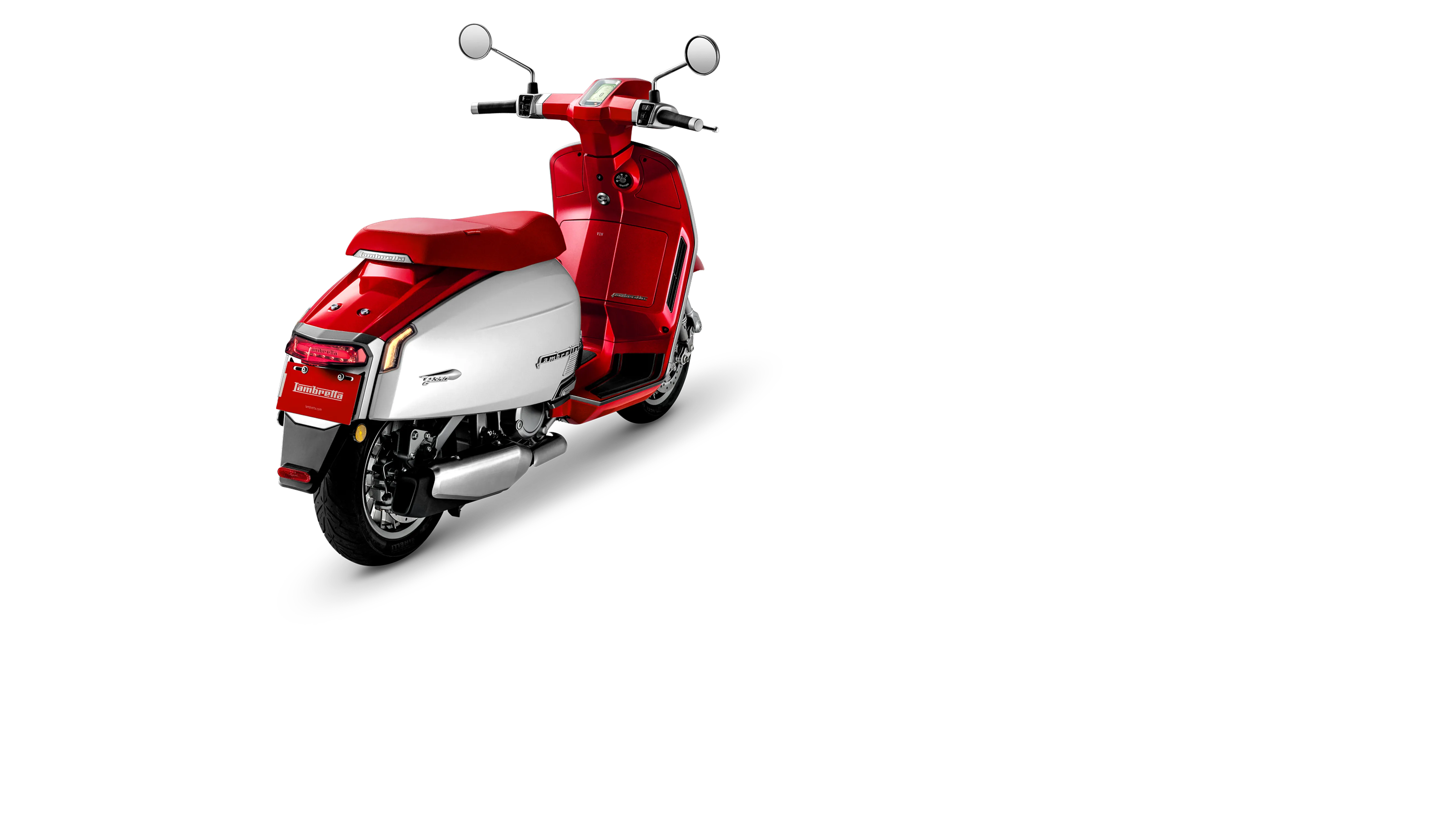 Lambretta G350 Red Spotlight