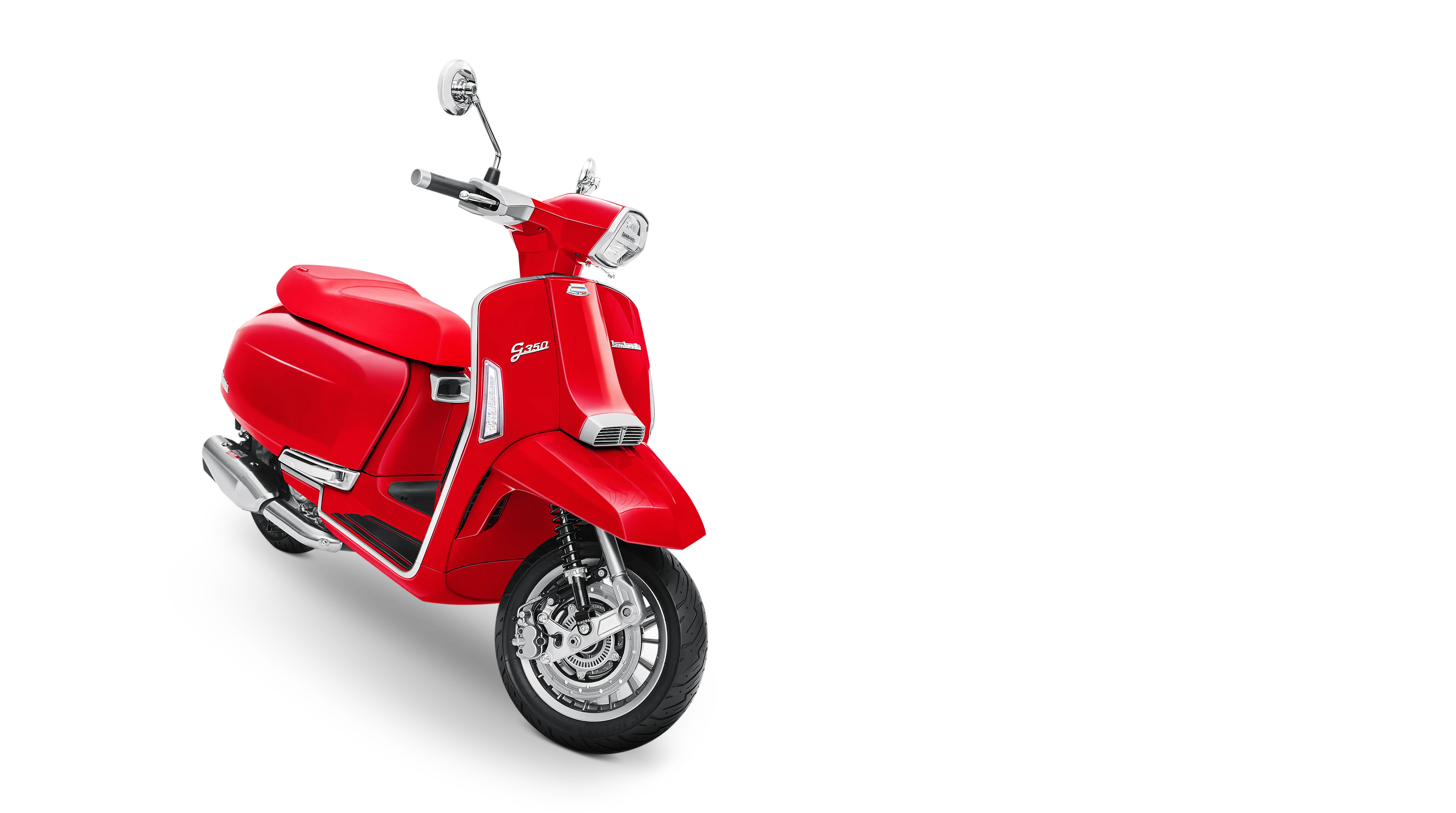 Lambretta G350 Red Spotlight