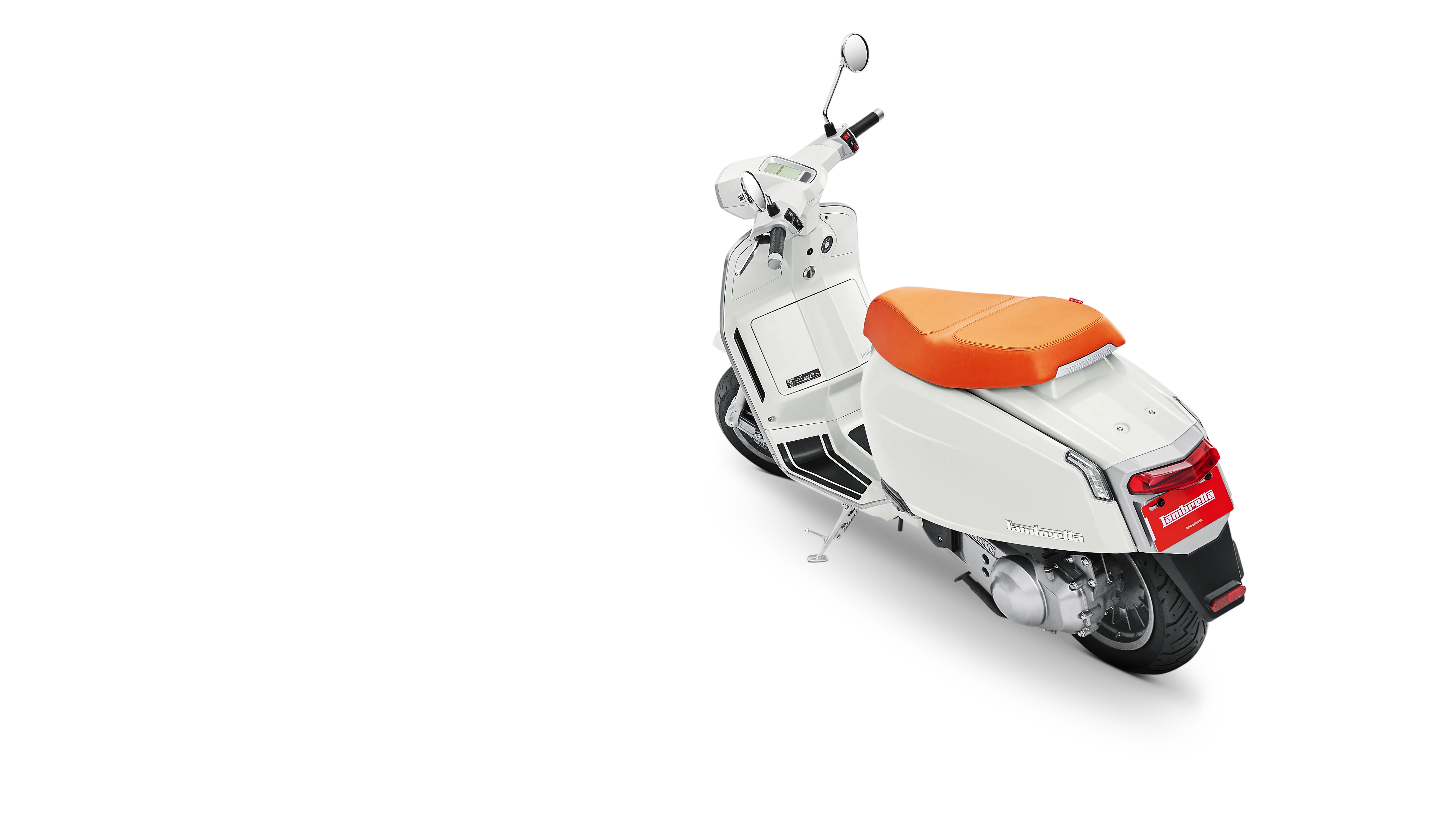 Lambretta G350 White Spotlight